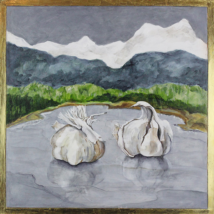 Sally Pettus painting, Which Way Out?