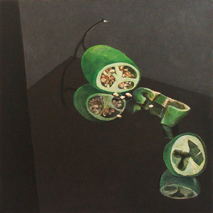 Sally Pettus painting, Jalapeno